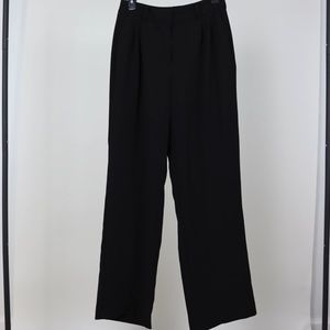 Black Nine West High Waited Flare Trousers